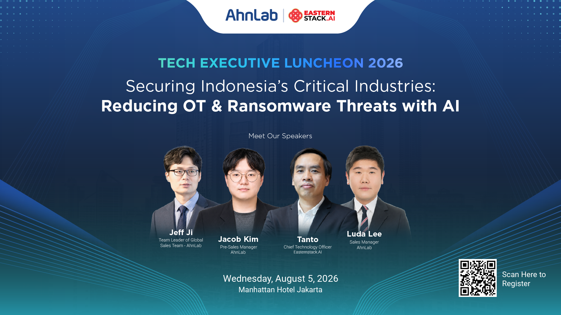 Executive Lunch | Securing Indonesia's Critical Industries: Reducing OT & Ransomware Threats with AI